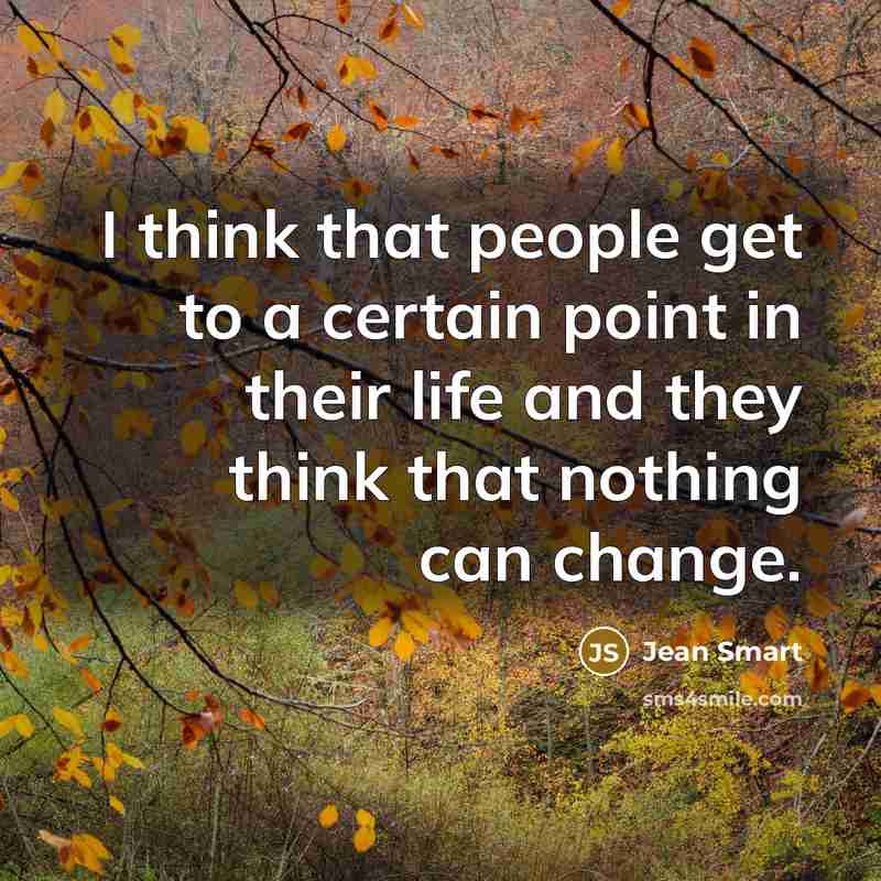 “I think that people get to a certain point in…” quote by Jean Smart