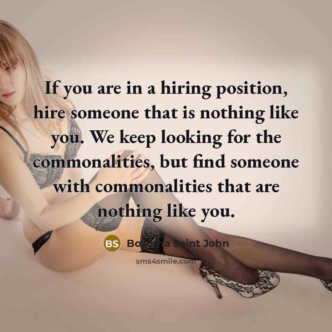 “If you are in a hiring position, hire someone that…” quote by Bozoma Saint John