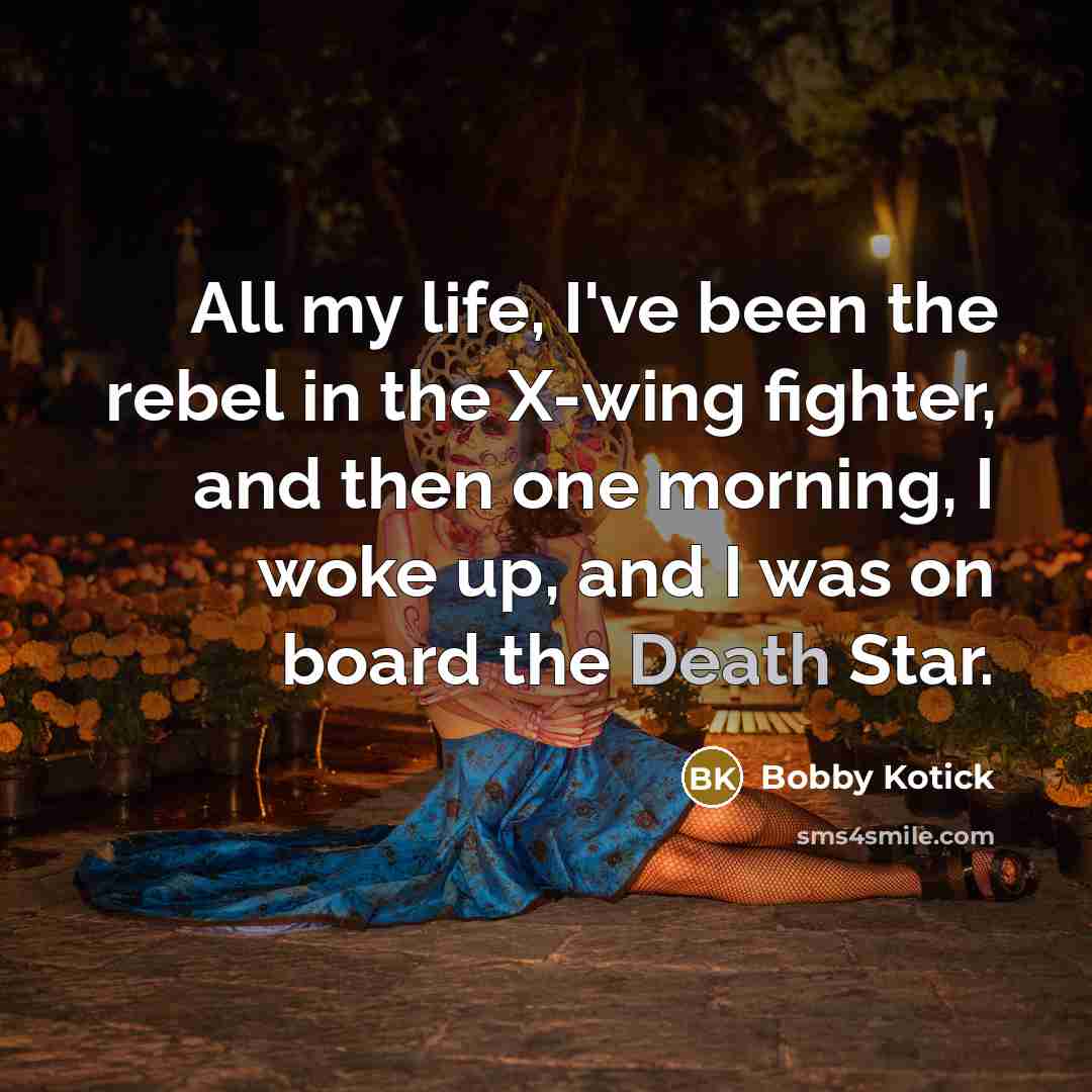 “All my life, I've been the rebel in the X-wing…” quote by Bobby Kotick