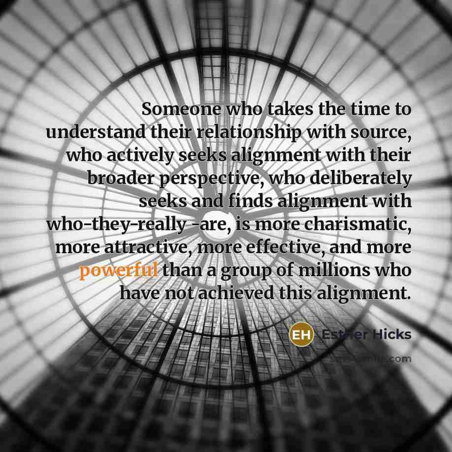 “Someone who takes the time to understand their relationship with…” quote by Esther Hicks