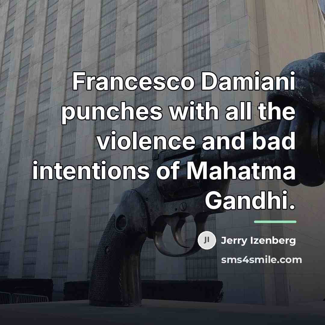“Francesco Damiani punches with all the violence and bad intentions…” quote by Jerry Izenberg
