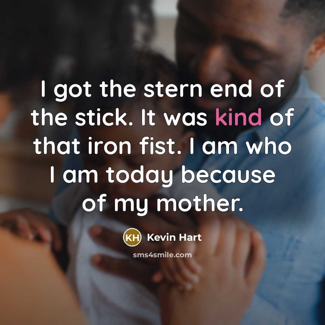 “I got the stern end of the stick. It was…” quote by Kevin Hart