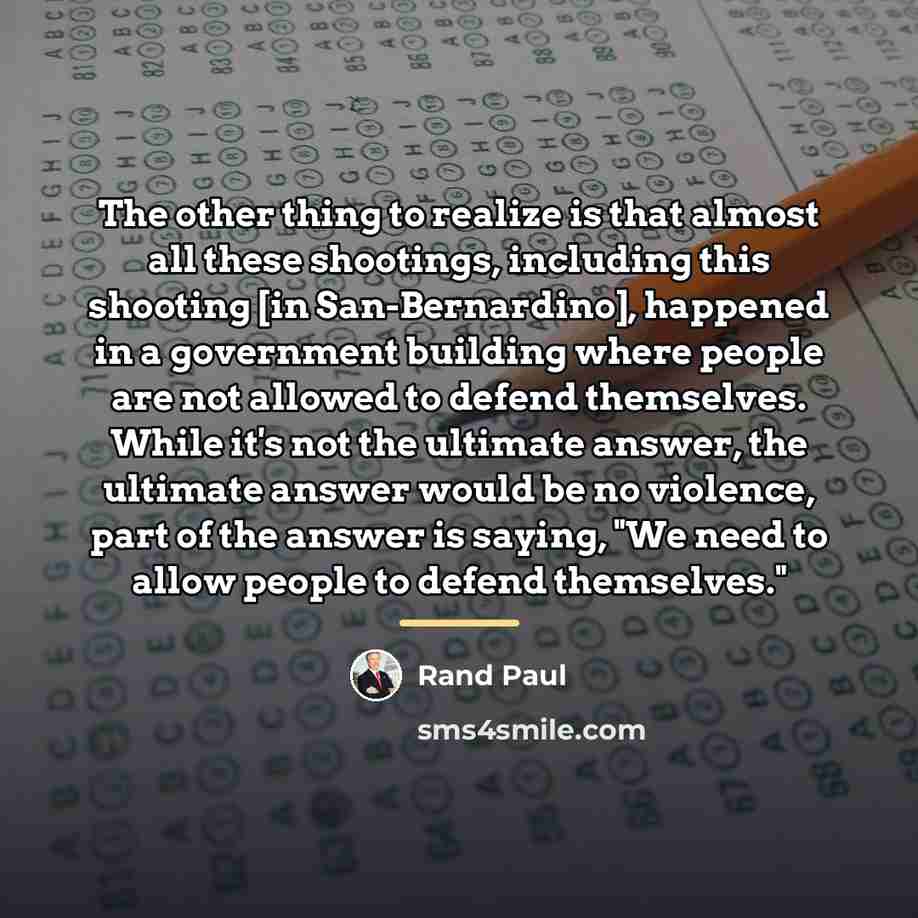 “The other thing to realize is that almost all these…” quote by Rand Paul