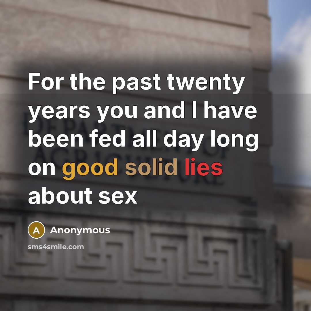 “For the past twenty years you and I have been…” quote by Anonymous