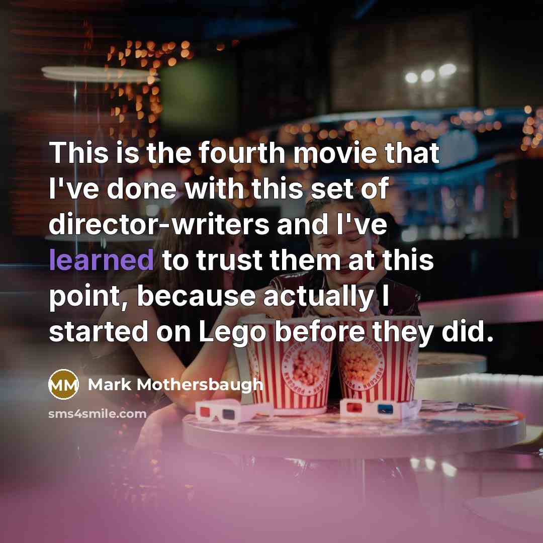“This is the fourth movie that I've done with this…” quote by Mark Mothersbaugh
