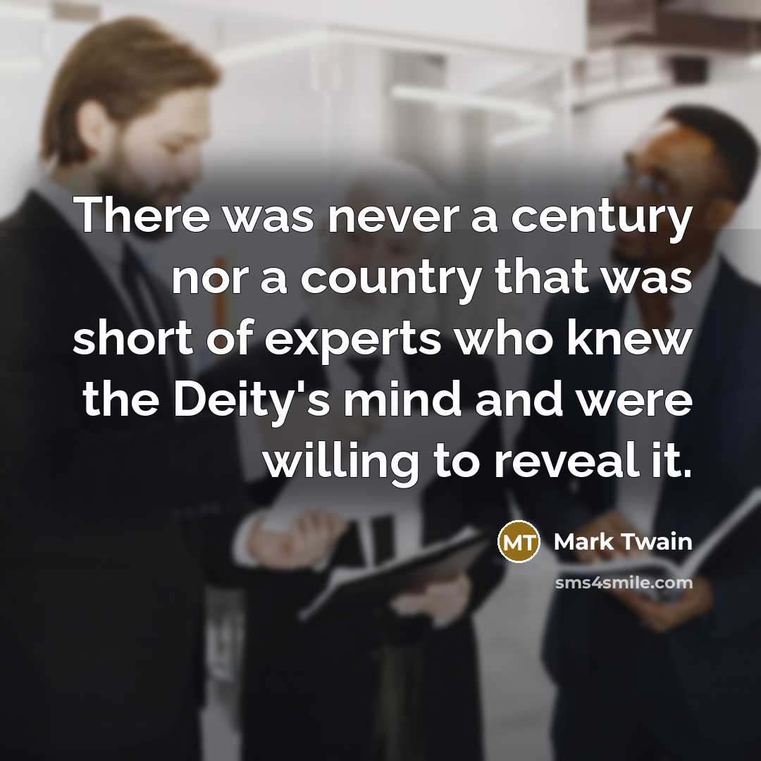 “There was never a century nor a country that was…” quote by Mark Twain