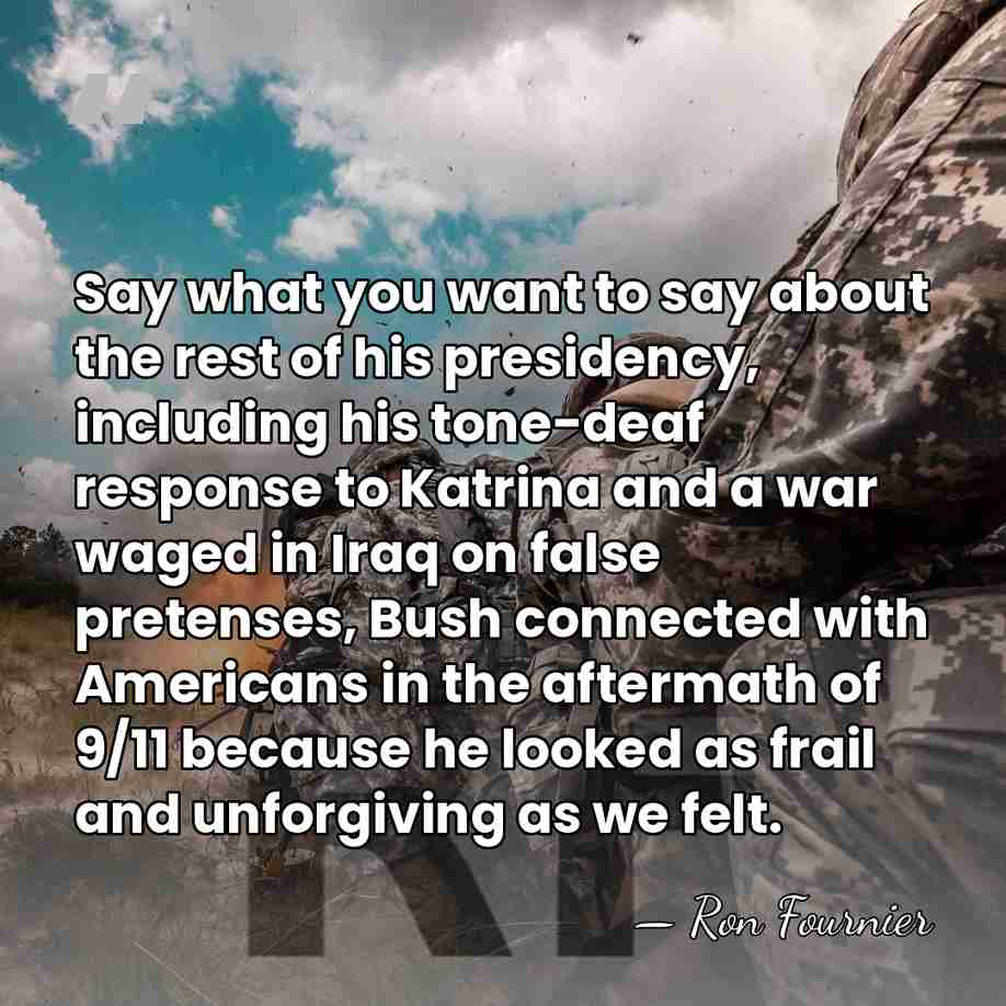 Say what you want to say about the rest of his presidency,&hellip; - Ron Fournier