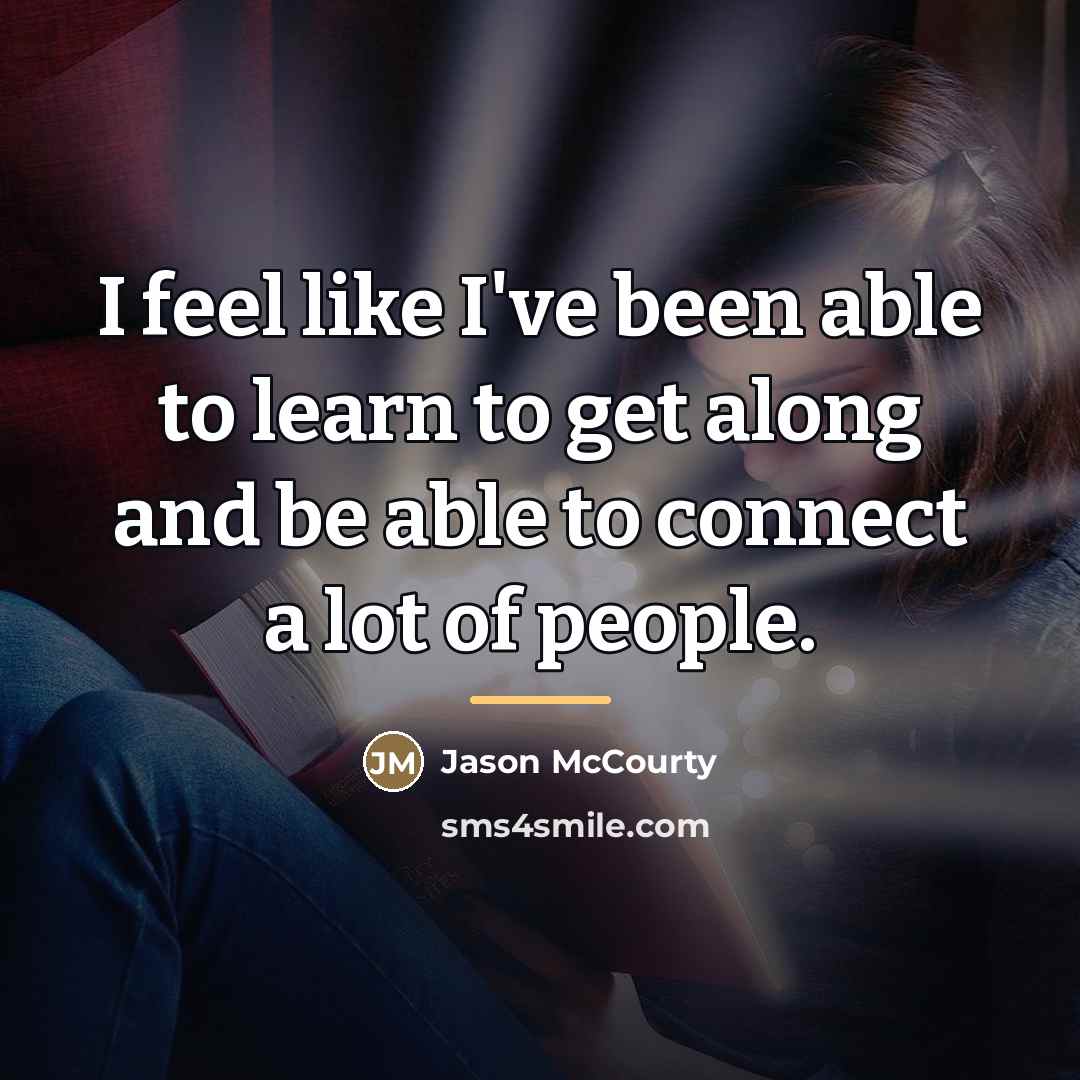 “I feel like I've been able to learn to get…” quote by Jason McCourty