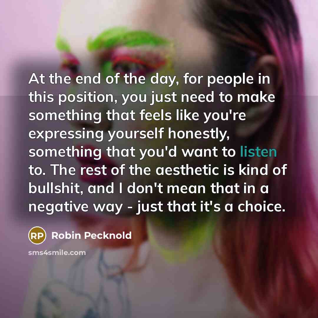 “At the end of the day, for people in this…” quote by Robin Pecknold