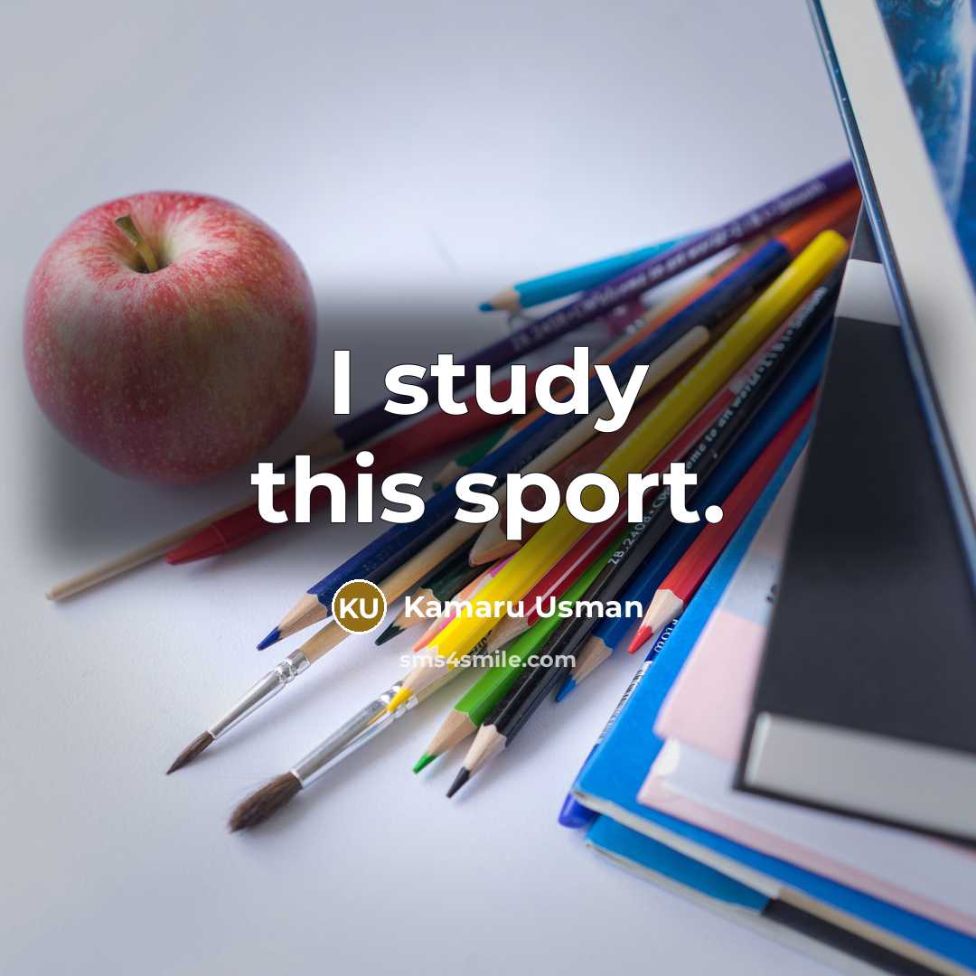 “I study this sport.…” quote by Kamaru Usman