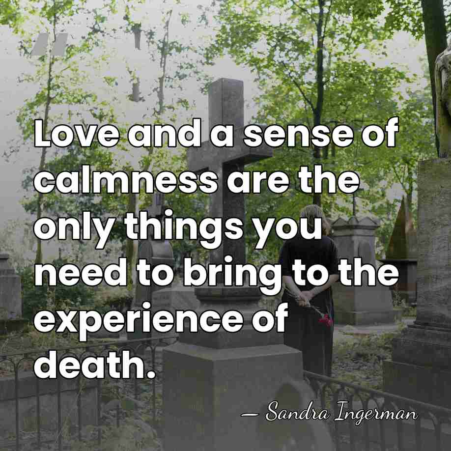 Love and a sense of calmness are the only things you need&hellip; - Sandra Ingerman
