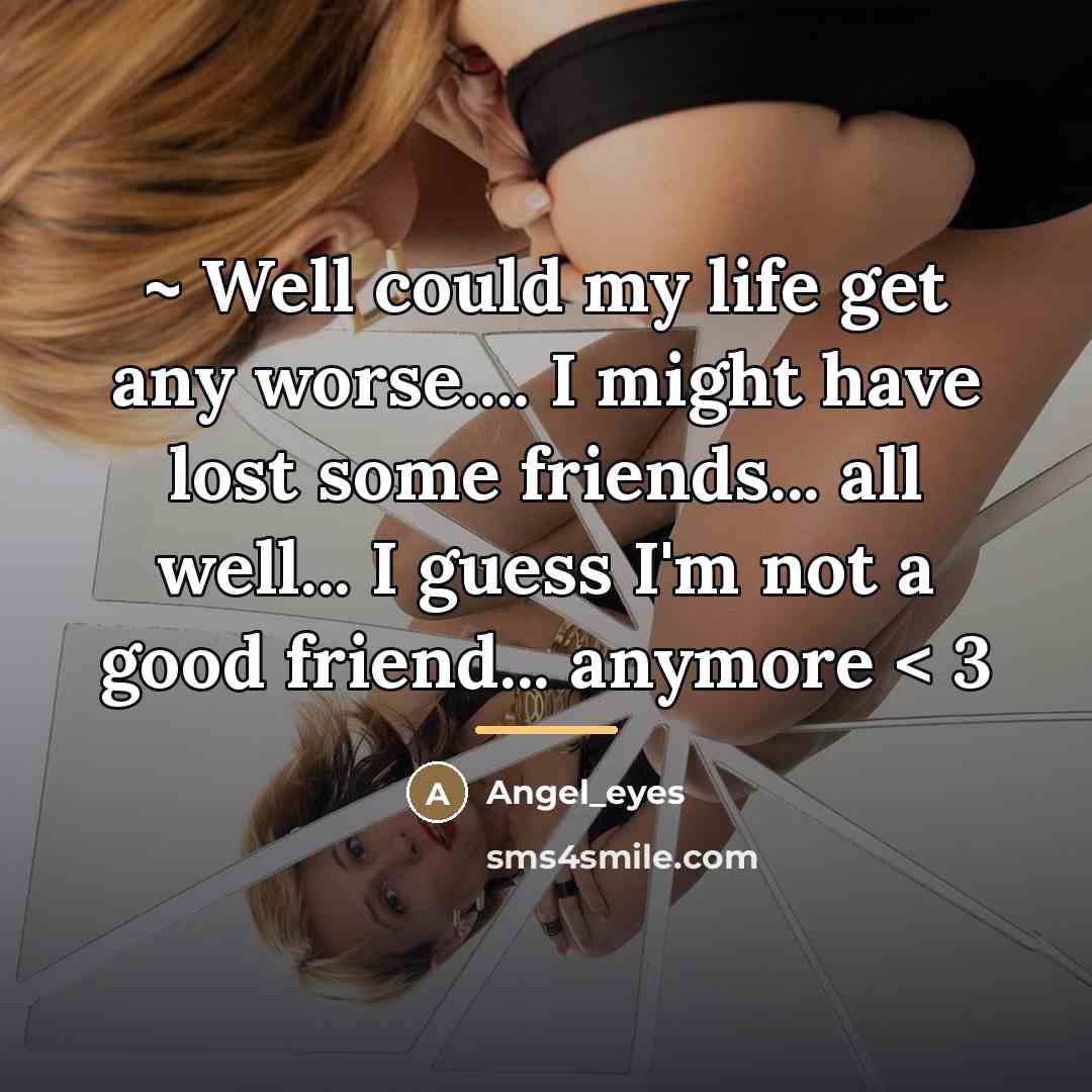 “~ Well could my life get any worse.... I might…” quote by Angel_eyes