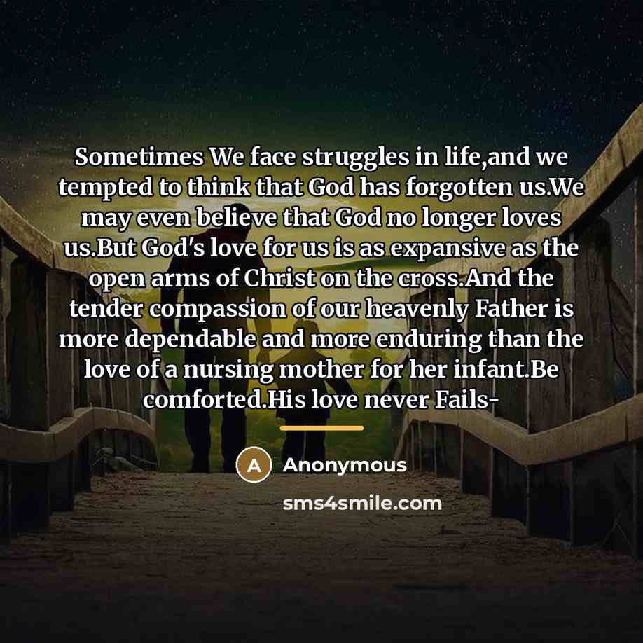 “Sometimes We face struggles in life,and we tempted to think…” quote by Anonymous