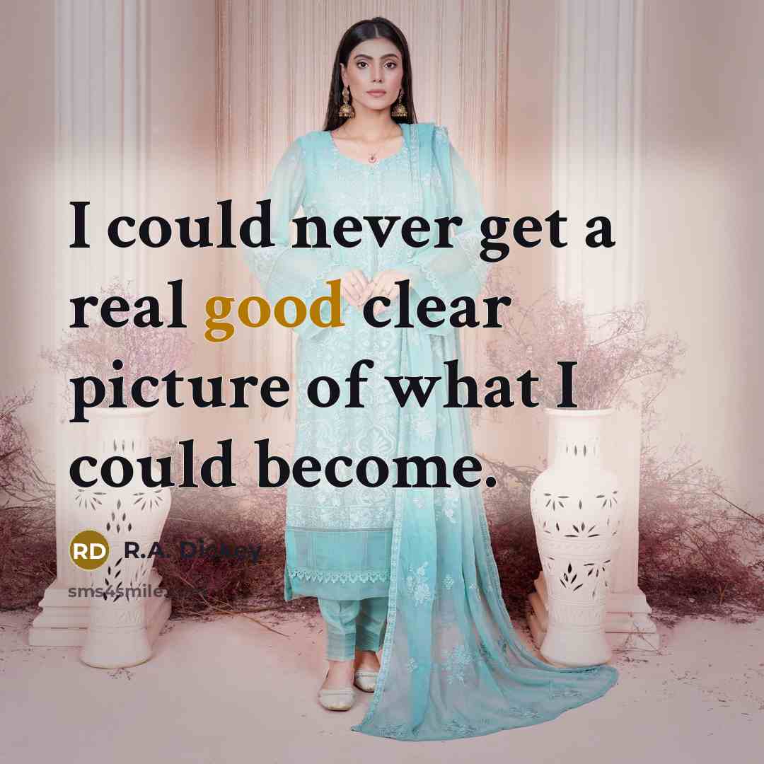 “I could never get a real good clear picture of…” quote by R.A. Dickey