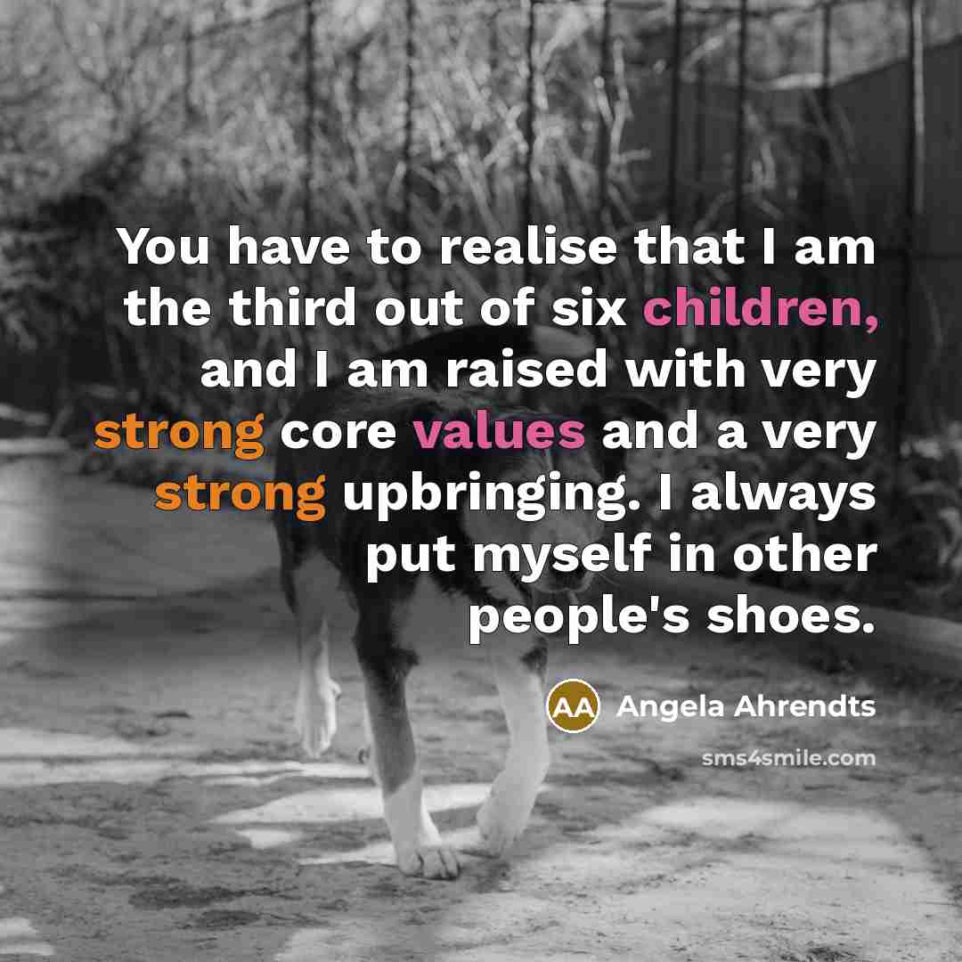 “You have to realise that I am the third out…” quote by Angela Ahrendts