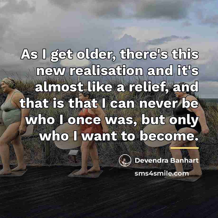 “As I get older, there's this new realisation and it's…” quote by Devendra Banhart