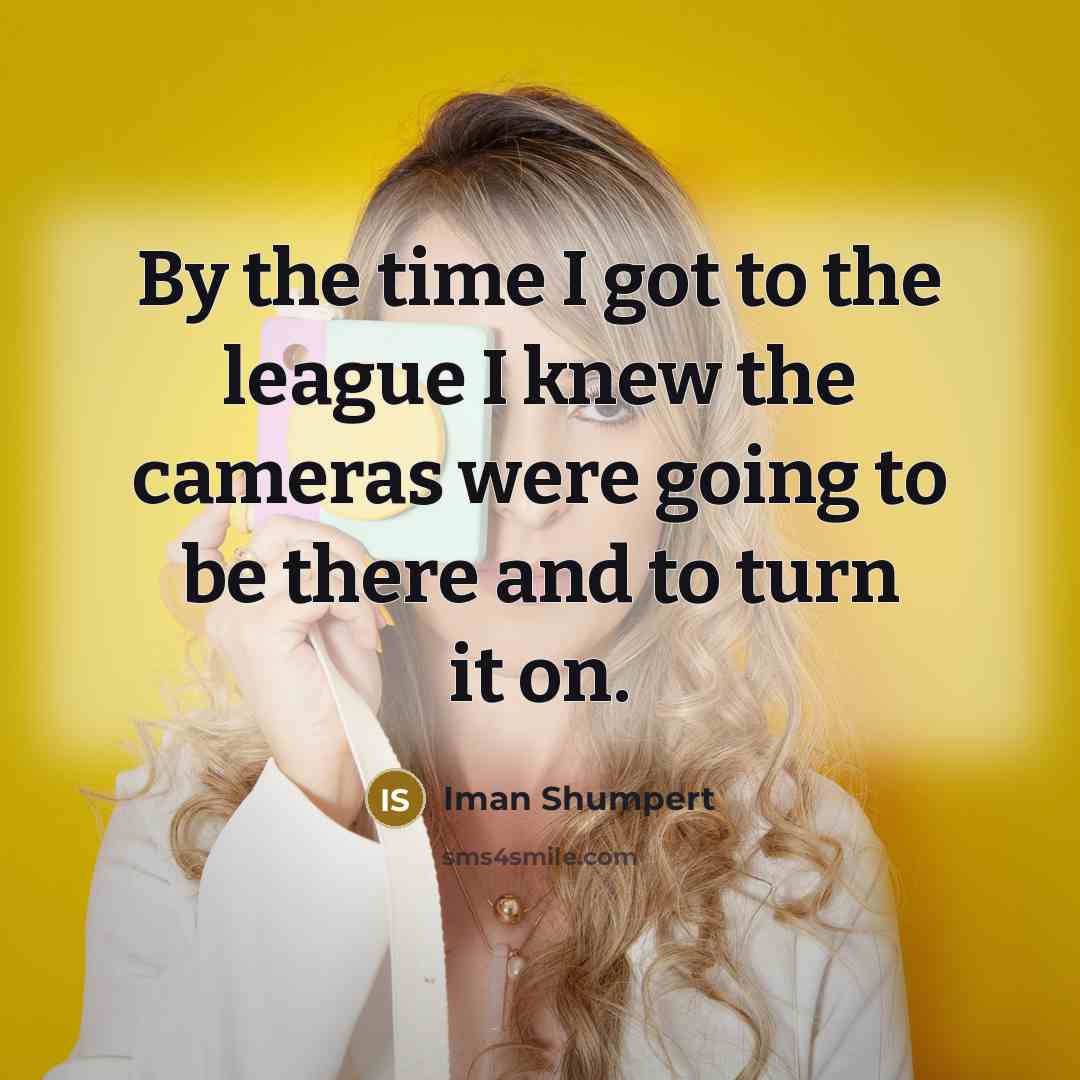 “By the time I got to the league I knew…” quote by Iman Shumpert