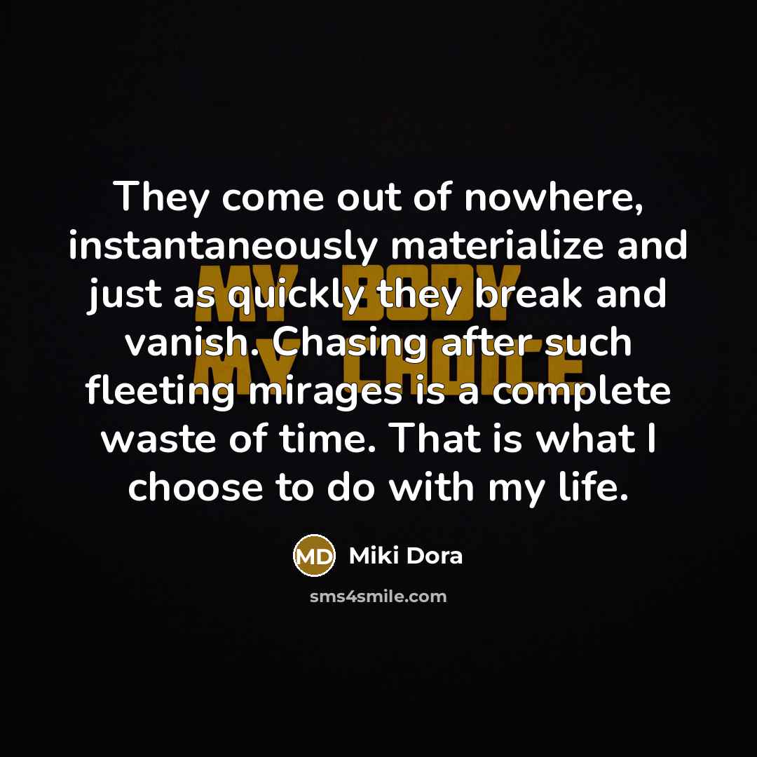 “They come out of nowhere, instantaneously materialize and just as…” quote by Miki Dora
