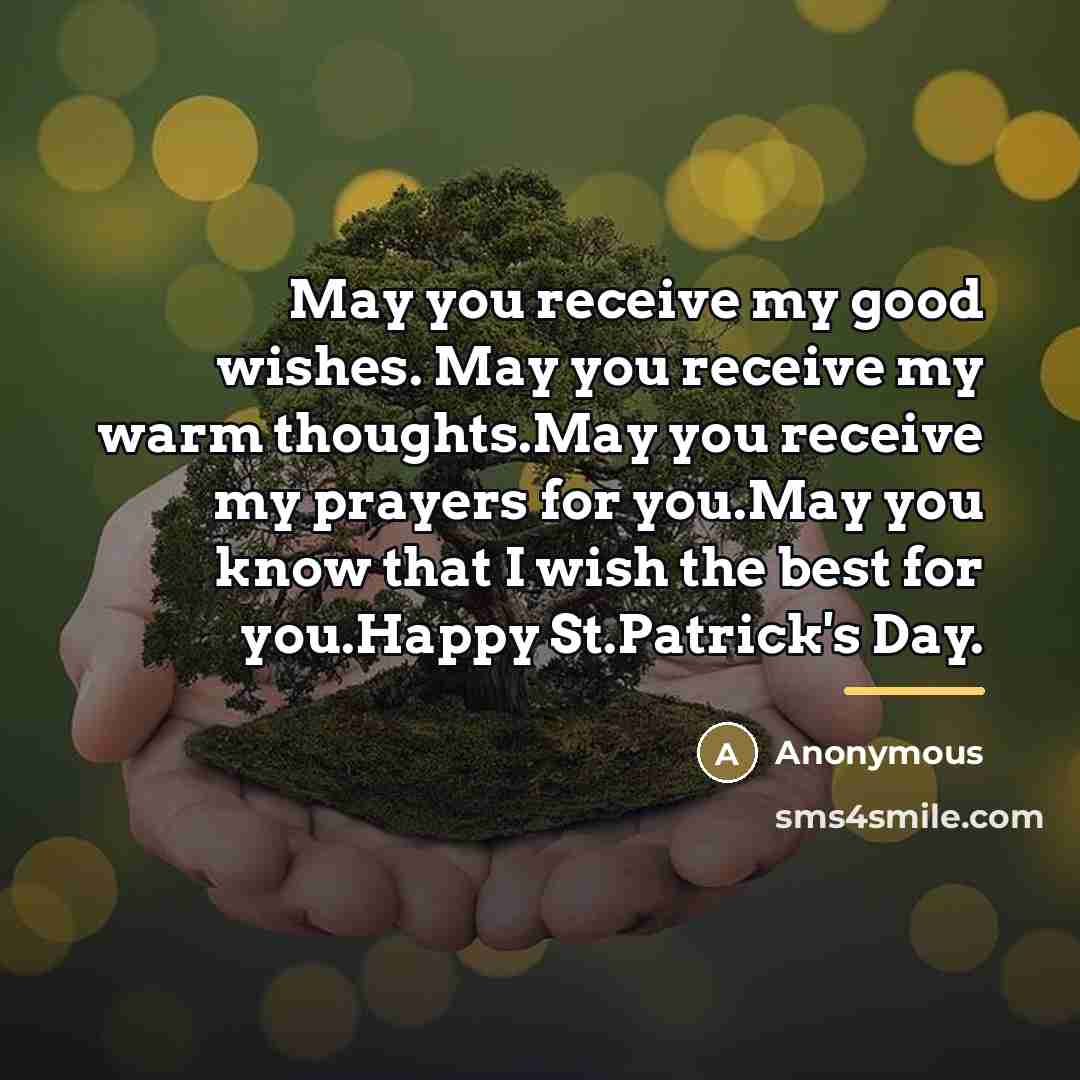 “May you receive my good wishes. May you receive my…” quote by Anonymous