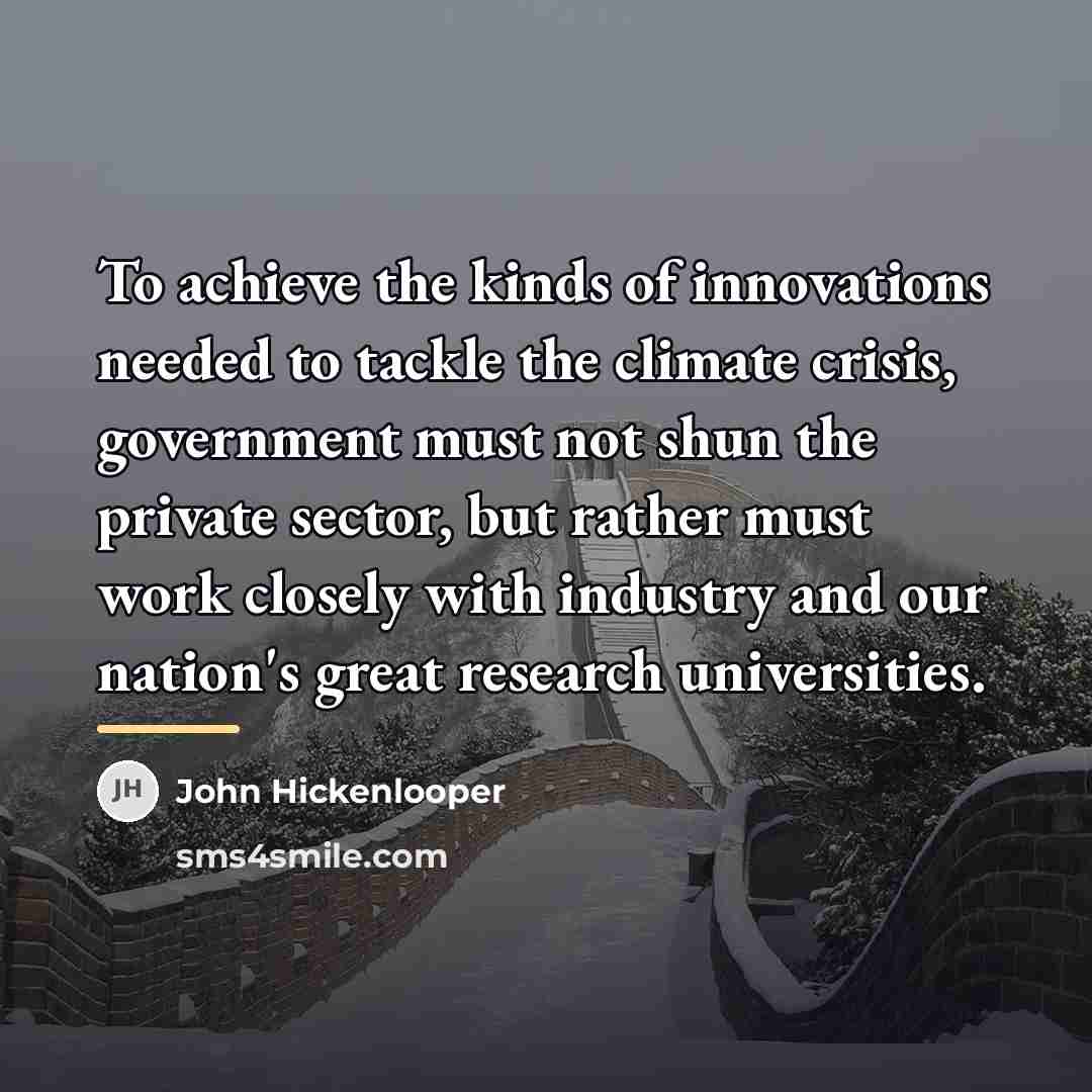 “To achieve the kinds of innovations needed to tackle the…” quote by John Hickenlooper