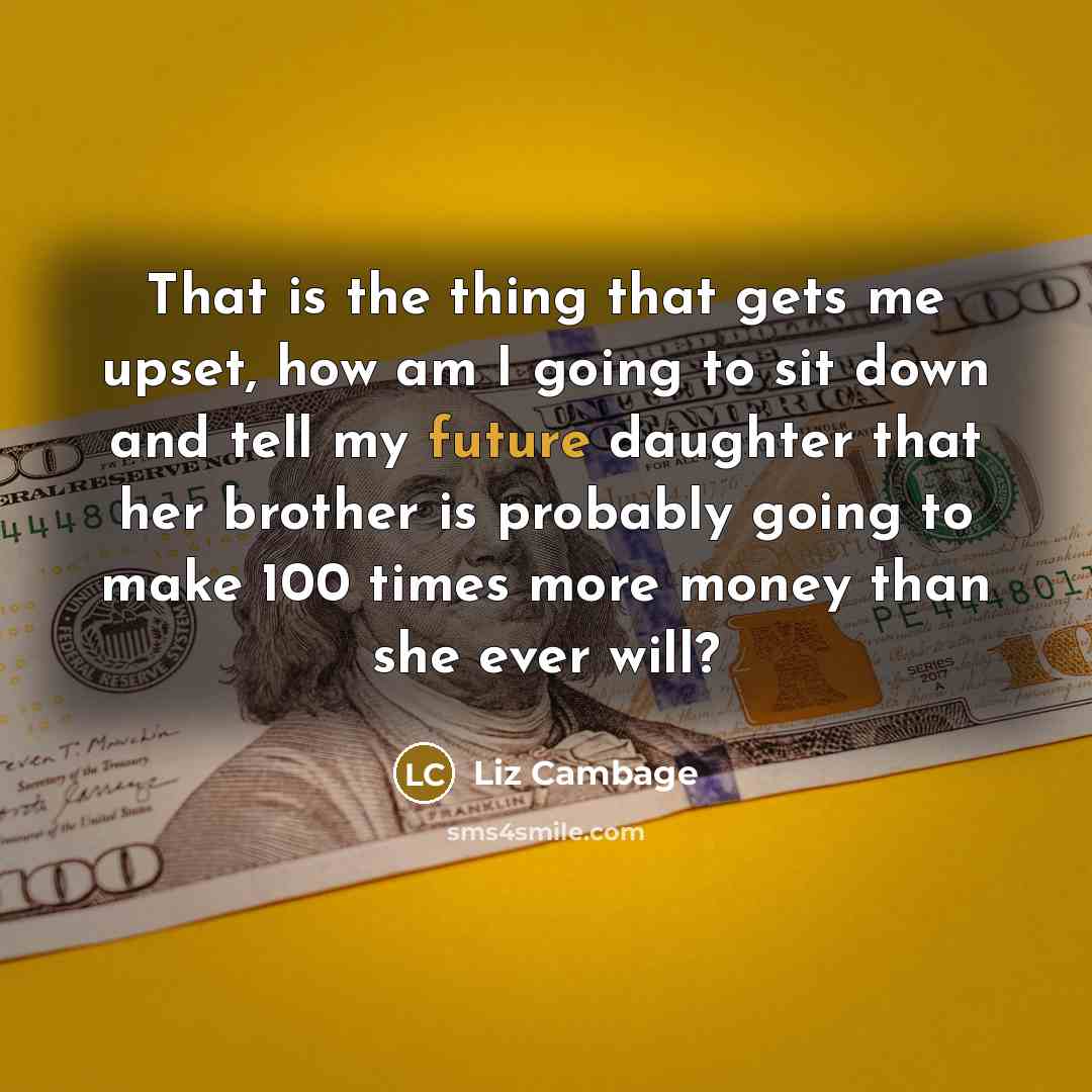 “That is the thing that gets me upset, how am…” quote by Liz Cambage