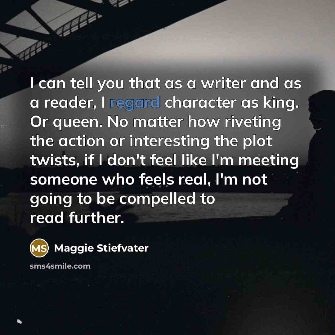 “I can tell you that as a writer and as…” quote by Maggie Stiefvater