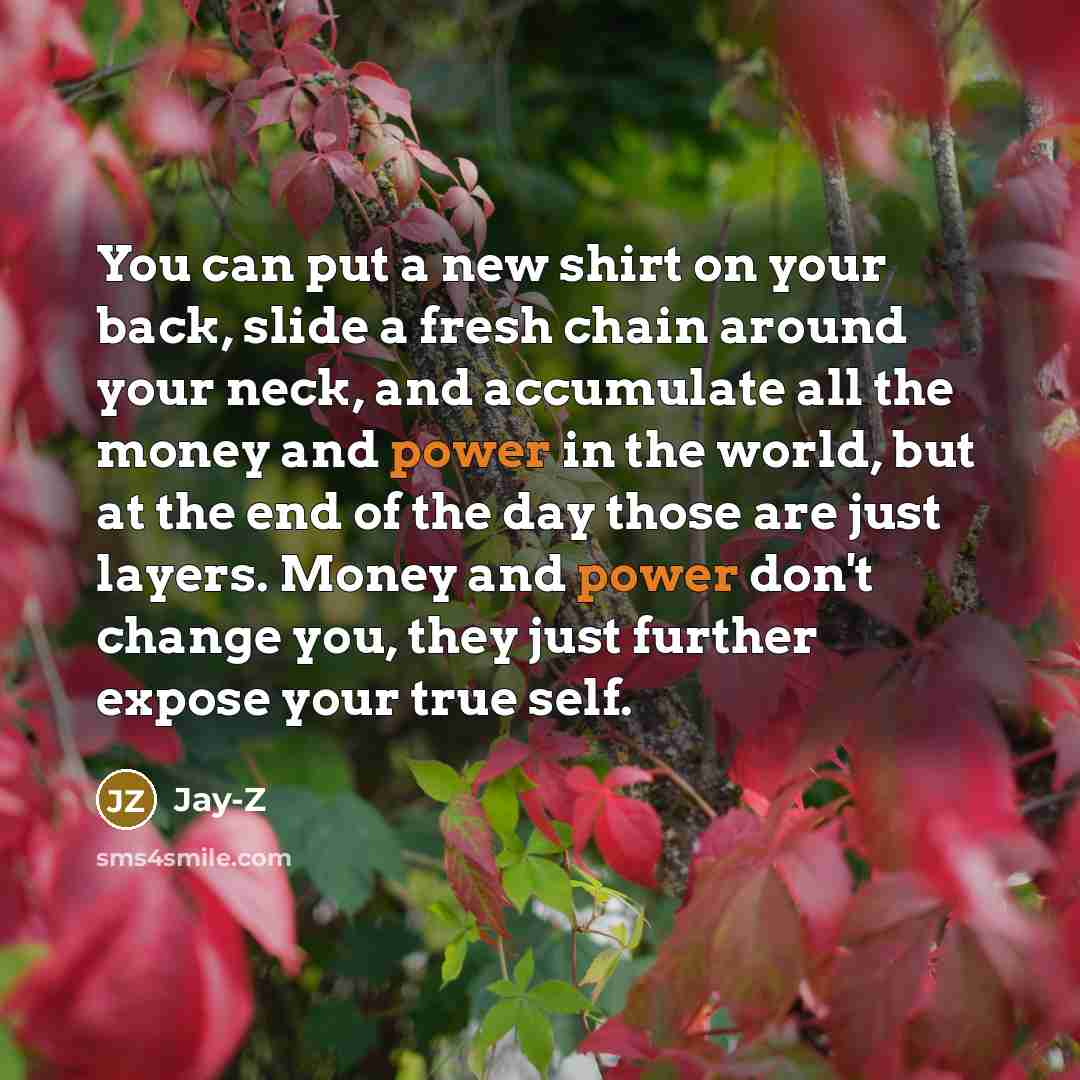 “You can put a new shirt on your back, slide…” quote by Jay-Z