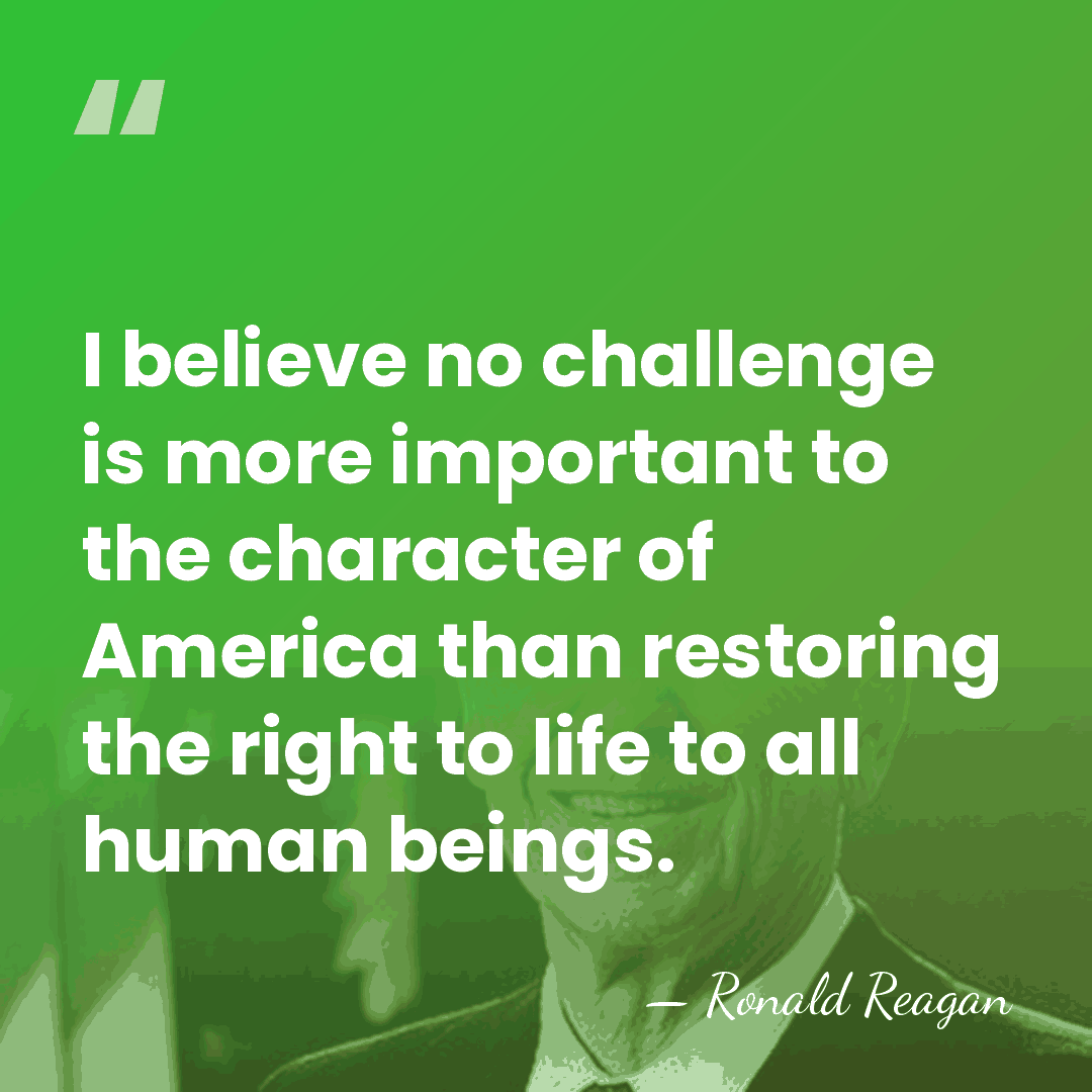 I believe no challenge is more important to the character of America&hellip; - Ronald Reagan