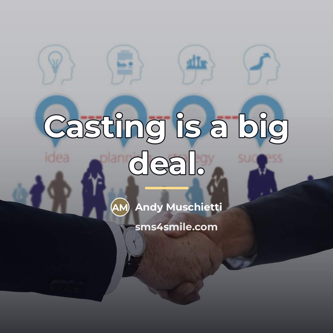 “Casting is a big deal.…” quote by Andy Muschietti