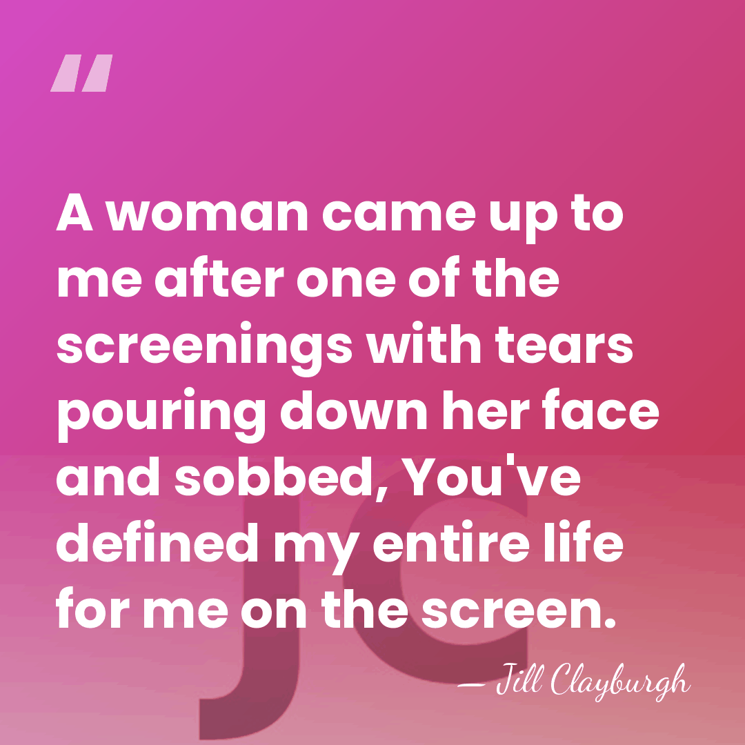 A woman came up to me after one of the screenings with&hellip; - Jill Clayburgh
