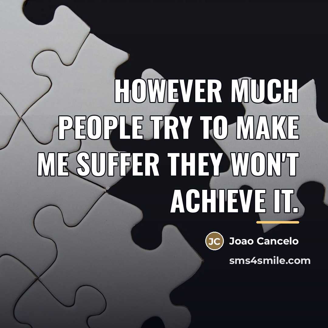 “However much people try to make me suffer they won't…” quote by Joao Cancelo