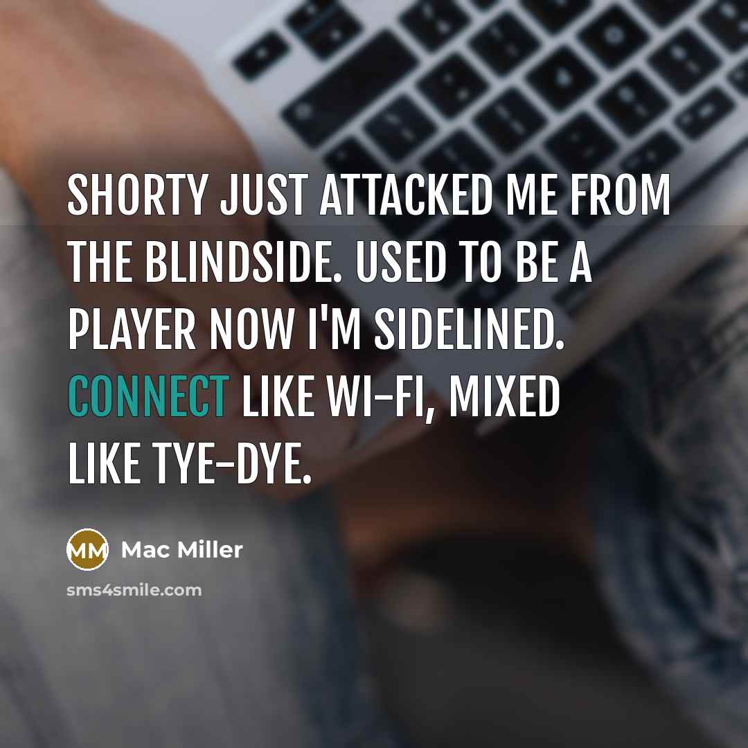 “Shorty just attacked me from the blindside. Used to be…” quote by Mac Miller