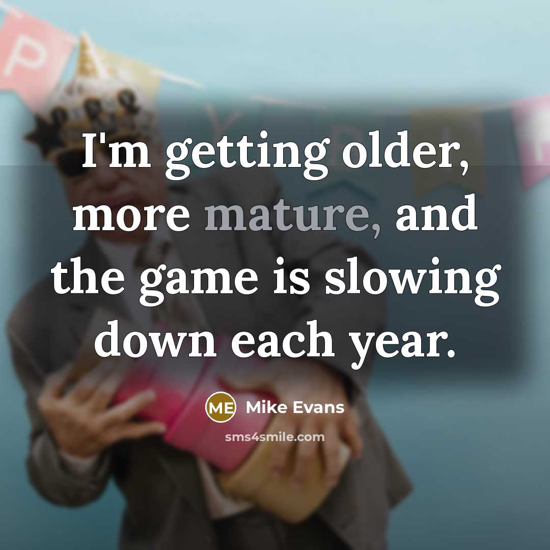 “I'm getting older, more mature, and the game is slowing…” quote by Mike Evans