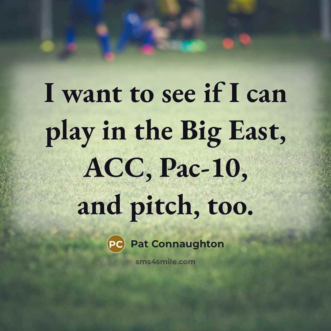 “I want to see if I can play in the…” quote by Pat Connaughton