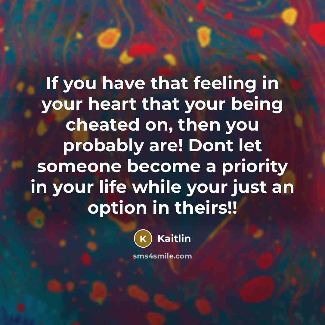 “If you have that feeling in your heart that your…” quote by Kaitlin