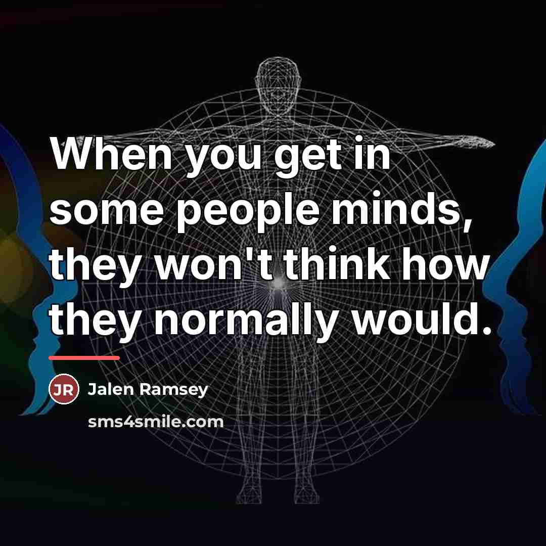 “When you get in some people minds, they won't think…” quote by Jalen Ramsey