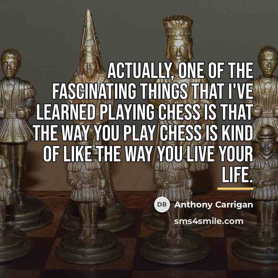“Actually, one of the fascinating things that I've learned playing…” quote by Anthony Carrigan