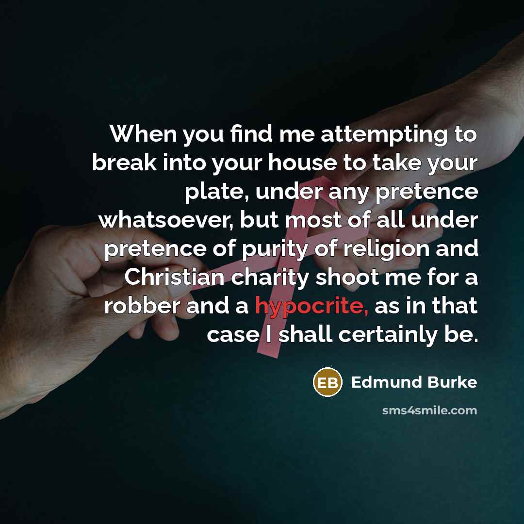 “When you find me attempting to break into your house…” quote by Edmund Burke