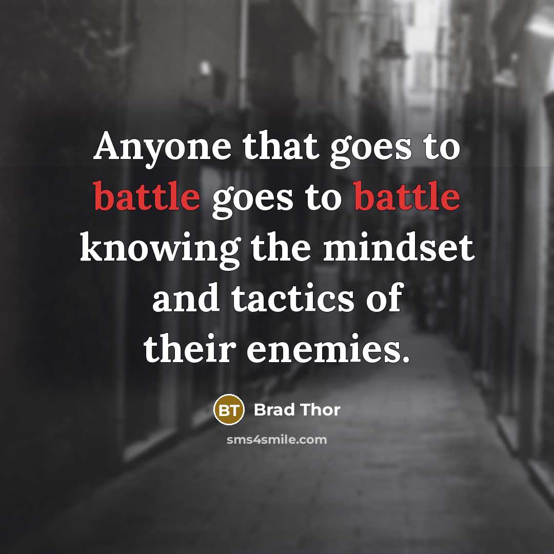 “Anyone that goes to battle goes to battle knowing the…” quote by Brad Thor