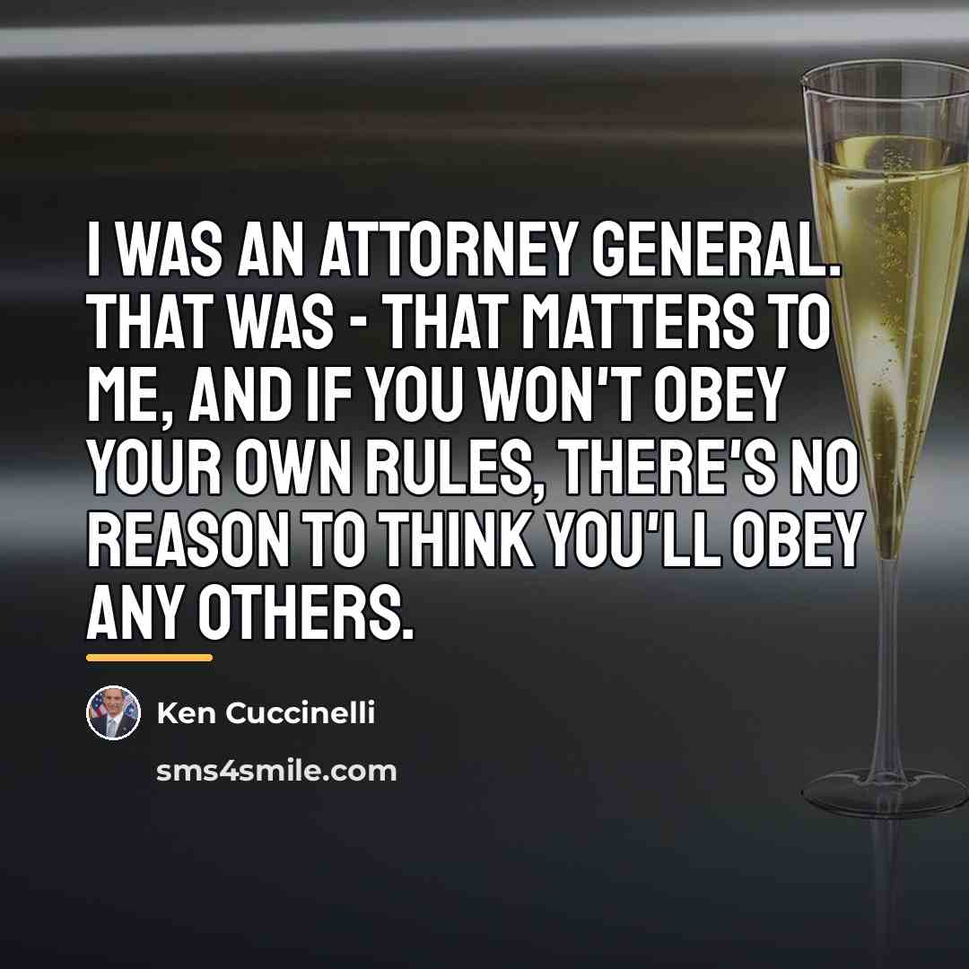 “I was an attorney general. That was - that matters…” quote by Ken Cuccinelli