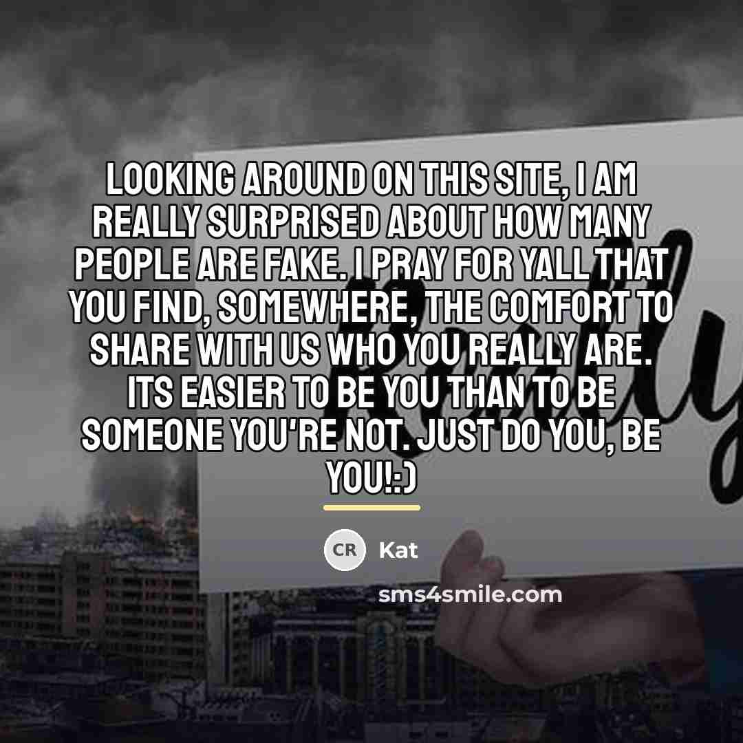 “Looking around on this site, I am really surprised about…” quote by Kat