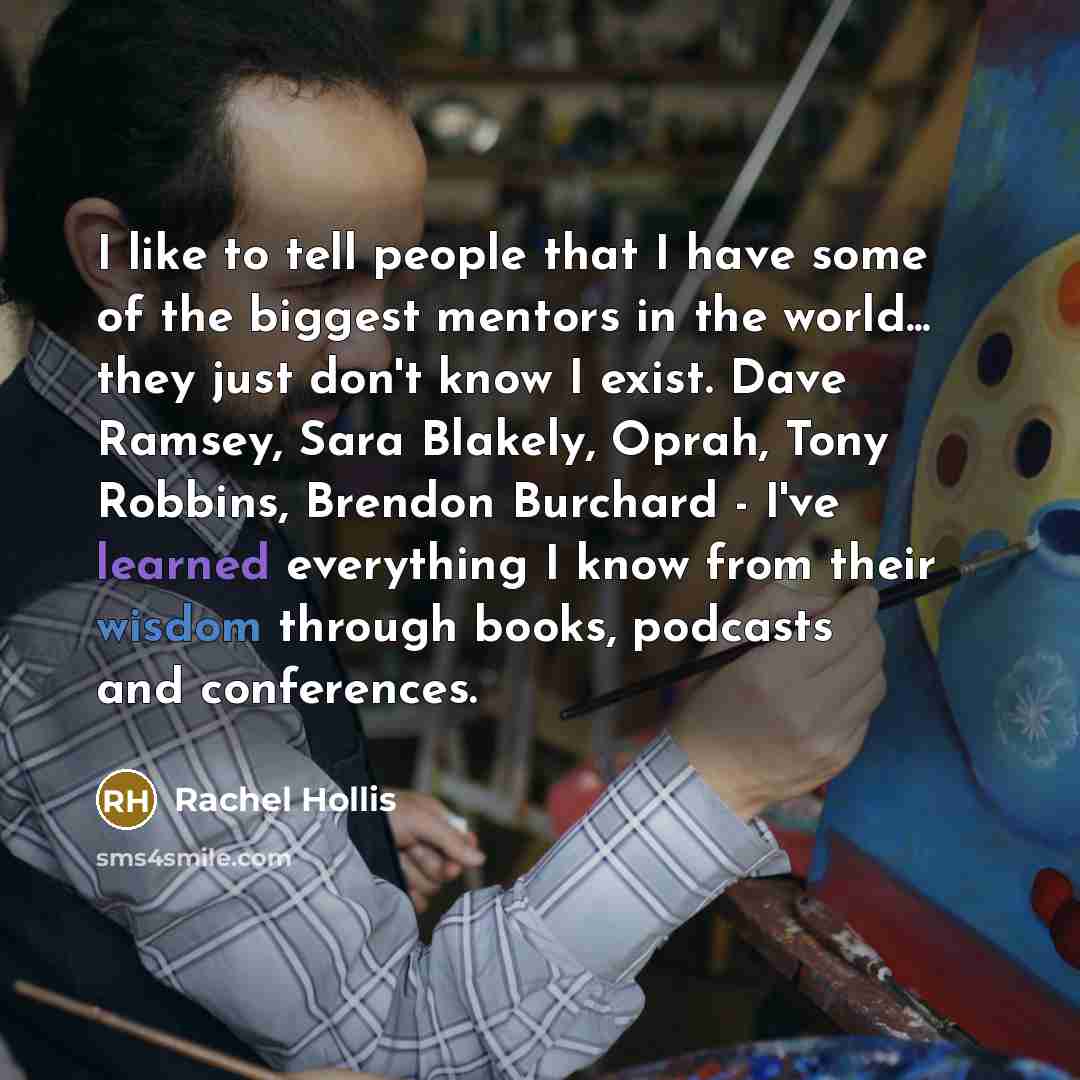 “I like to tell people that I have some of…” quote by Rachel Hollis
