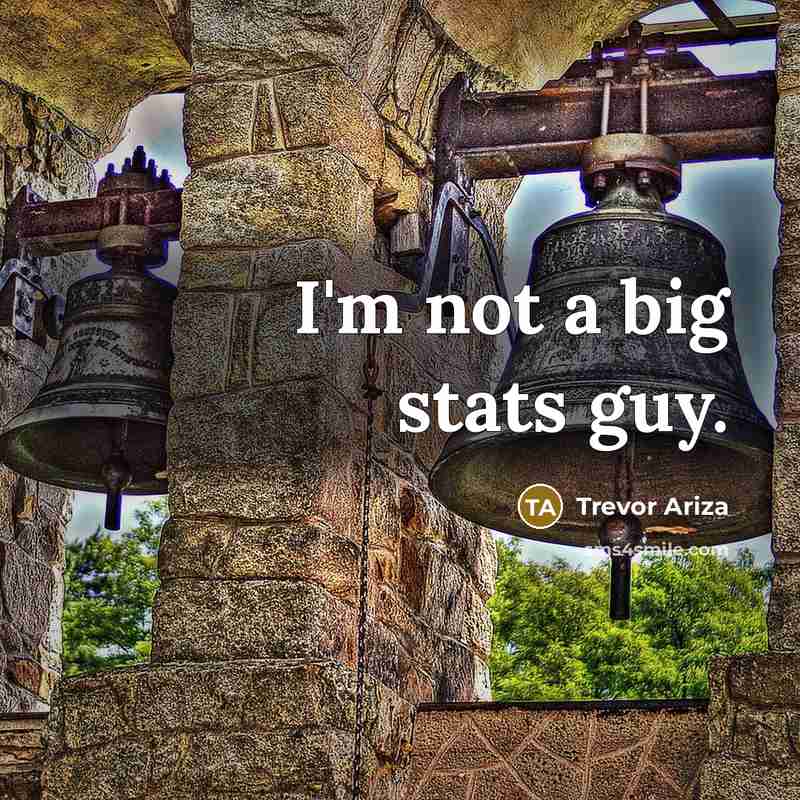 “I'm not a big stats guy.…” quote by Trevor Ariza