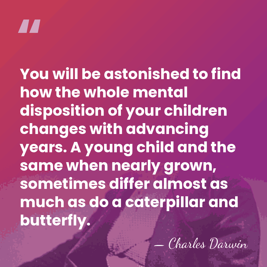 You will be astonished to find how the whole mental disposition of&hellip; - Charles Darwin