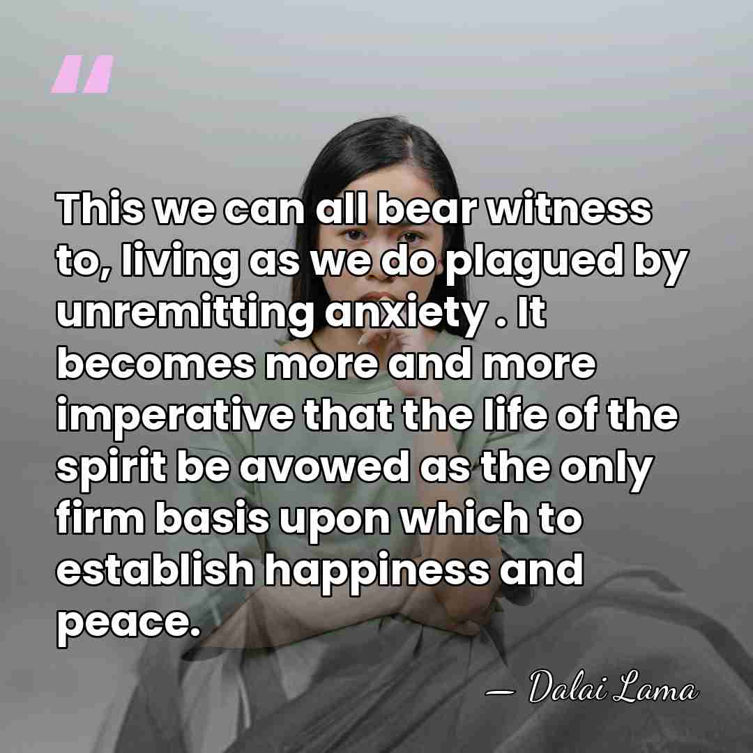 This we can all bear witness to, living as we do plagued&hellip; - Dalai Lama