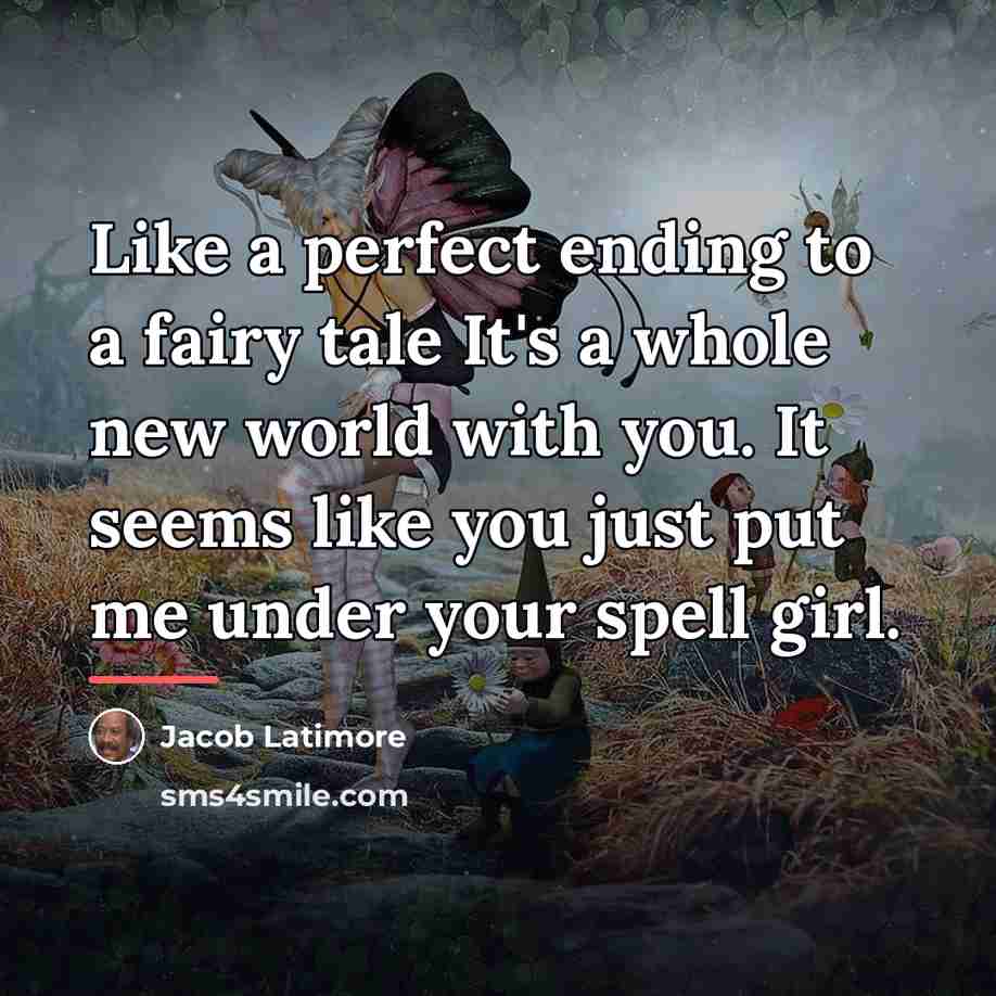 “Like a perfect ending to a fairy tale It's a…” quote by Jacob Latimore