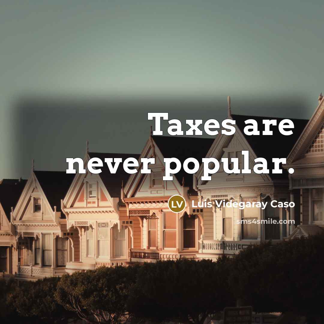 “Taxes are never popular.…” quote by Luis Videgaray Caso