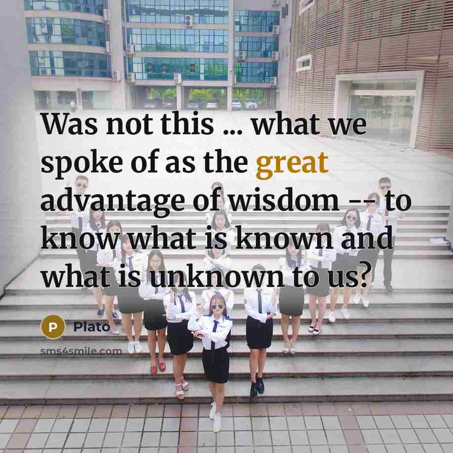 “Was not this ... what we spoke of as the…” quote by Plato