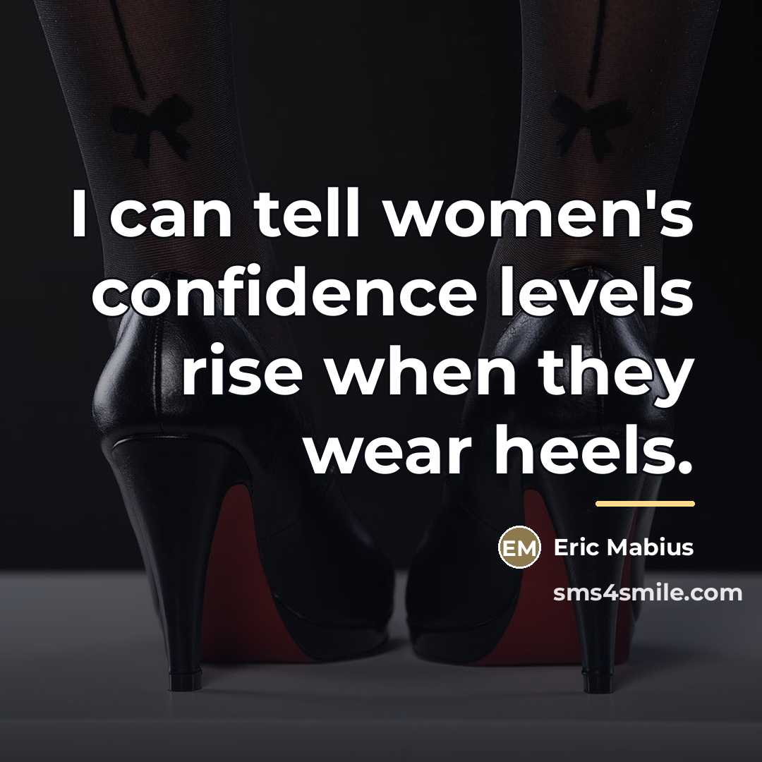 “I can tell women's confidence levels rise when they wear…” quote by Eric Mabius