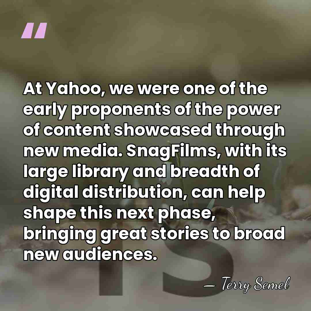 At Yahoo, we were one of the early proponents of the power&hellip; - Terry Semel